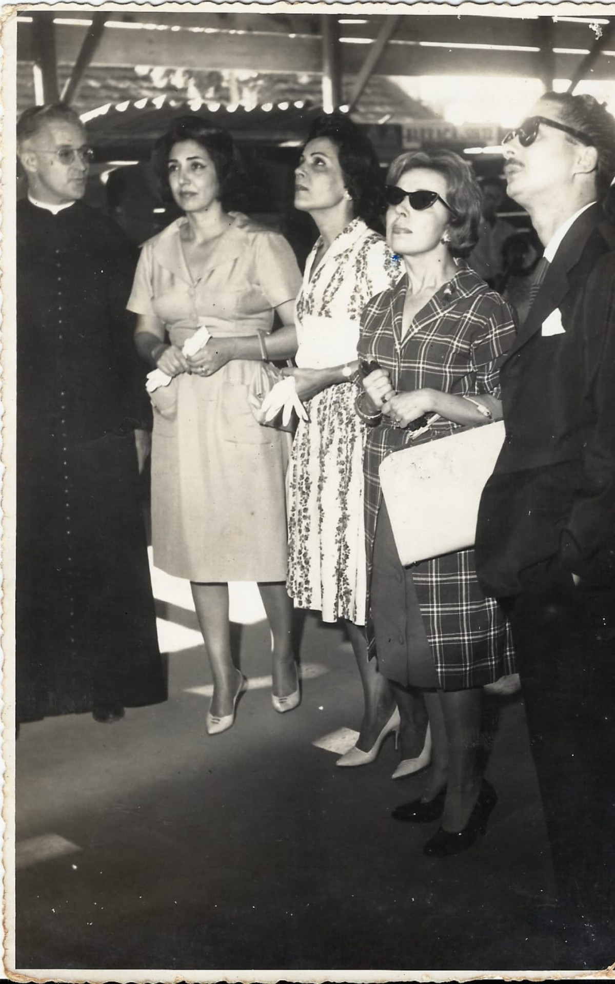 Foto da visita da primeira-dama do antigo estado da Guanabara faz parte do acervo