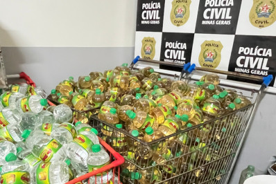 Homem é preso suspeito de produzir e vender bebidas adulteradas em fábrica clandestina