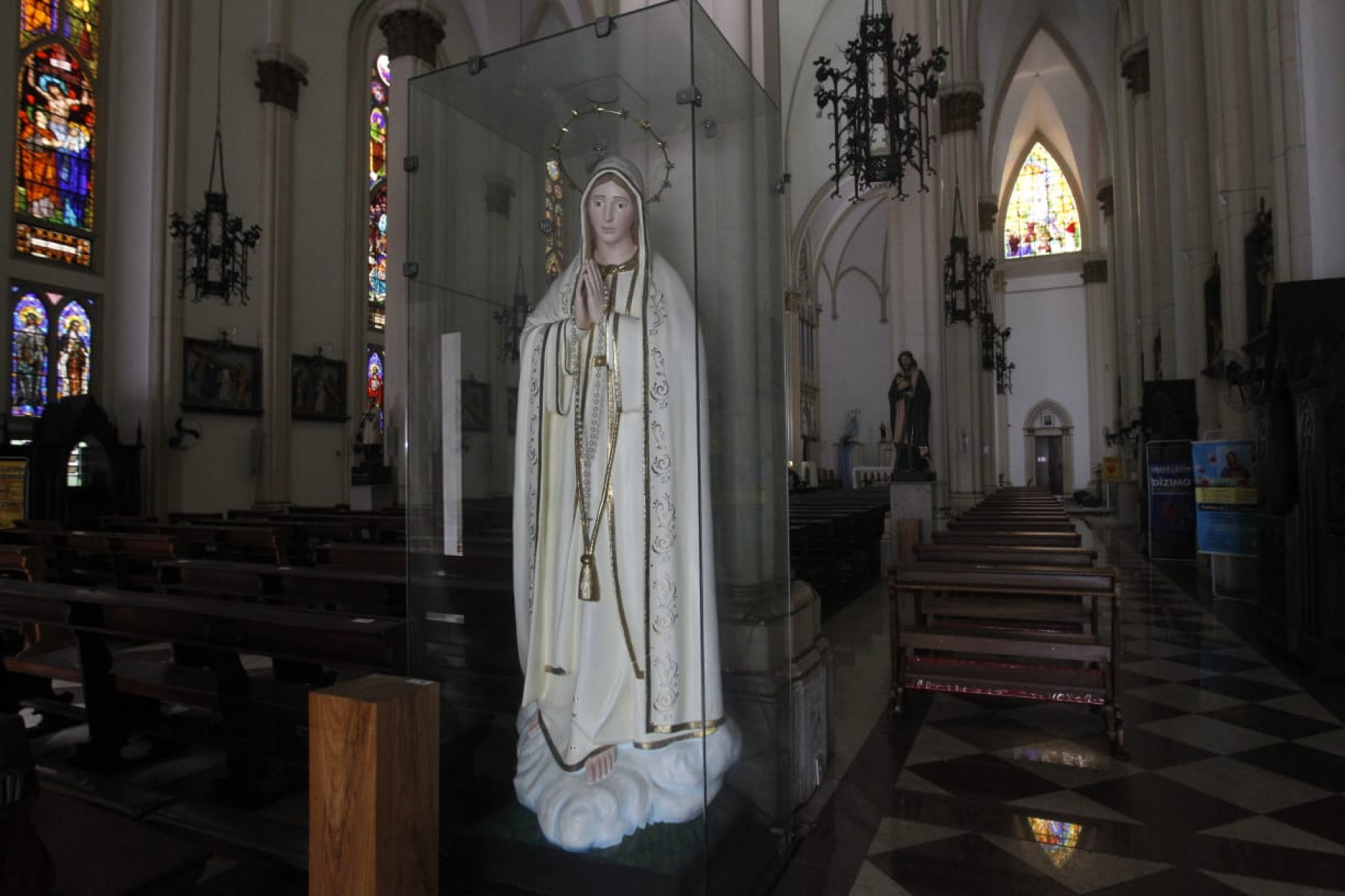 Igreja de Nossa Senhora de Fátima é reconhecida oficialmente como santuário - Reginaldo Pimenta / Agência O Dia