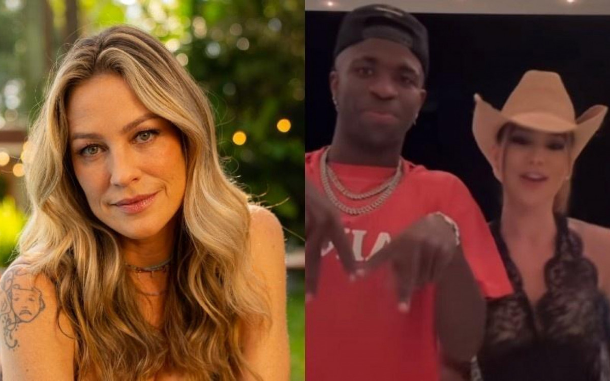 Luana Piovani debocha de pedido de desculpas de  Vini Jr. a Virgínia: \