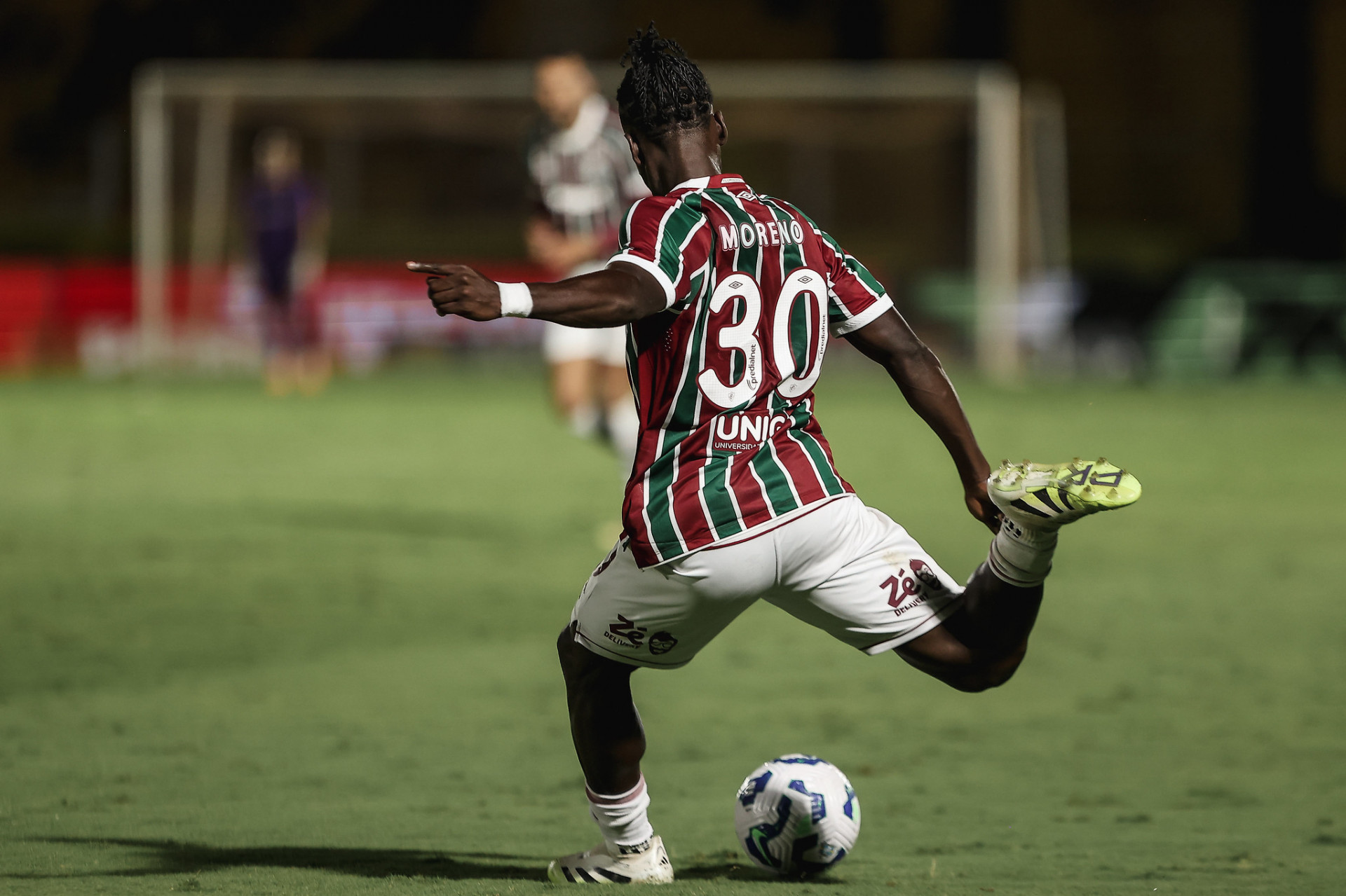Santi Moreno ganhou oportunidade no jogo entre Mirassol e Fluminense - Lucas Merçon/Fluminense FC