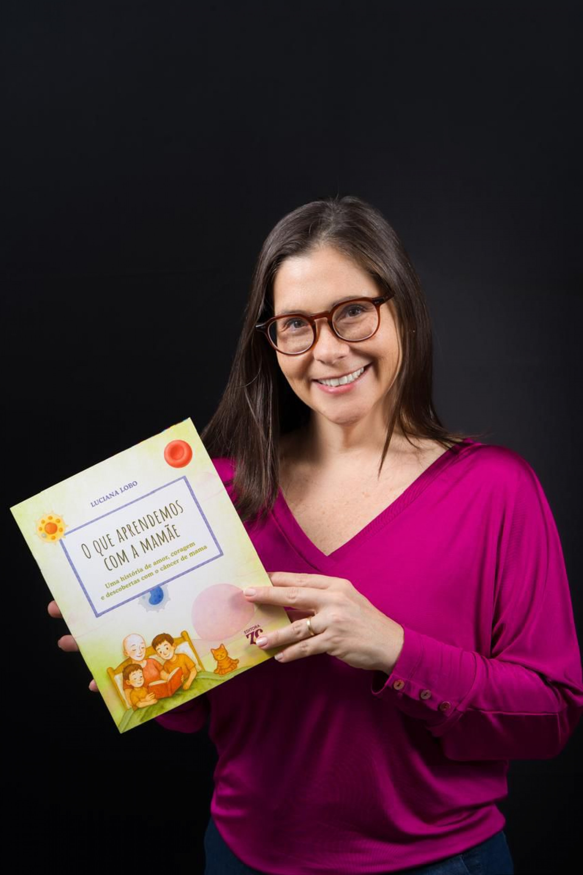 A fundadora do Instituto ZENcancer, Luciana Lobo, lança um novo livro - Divulgação