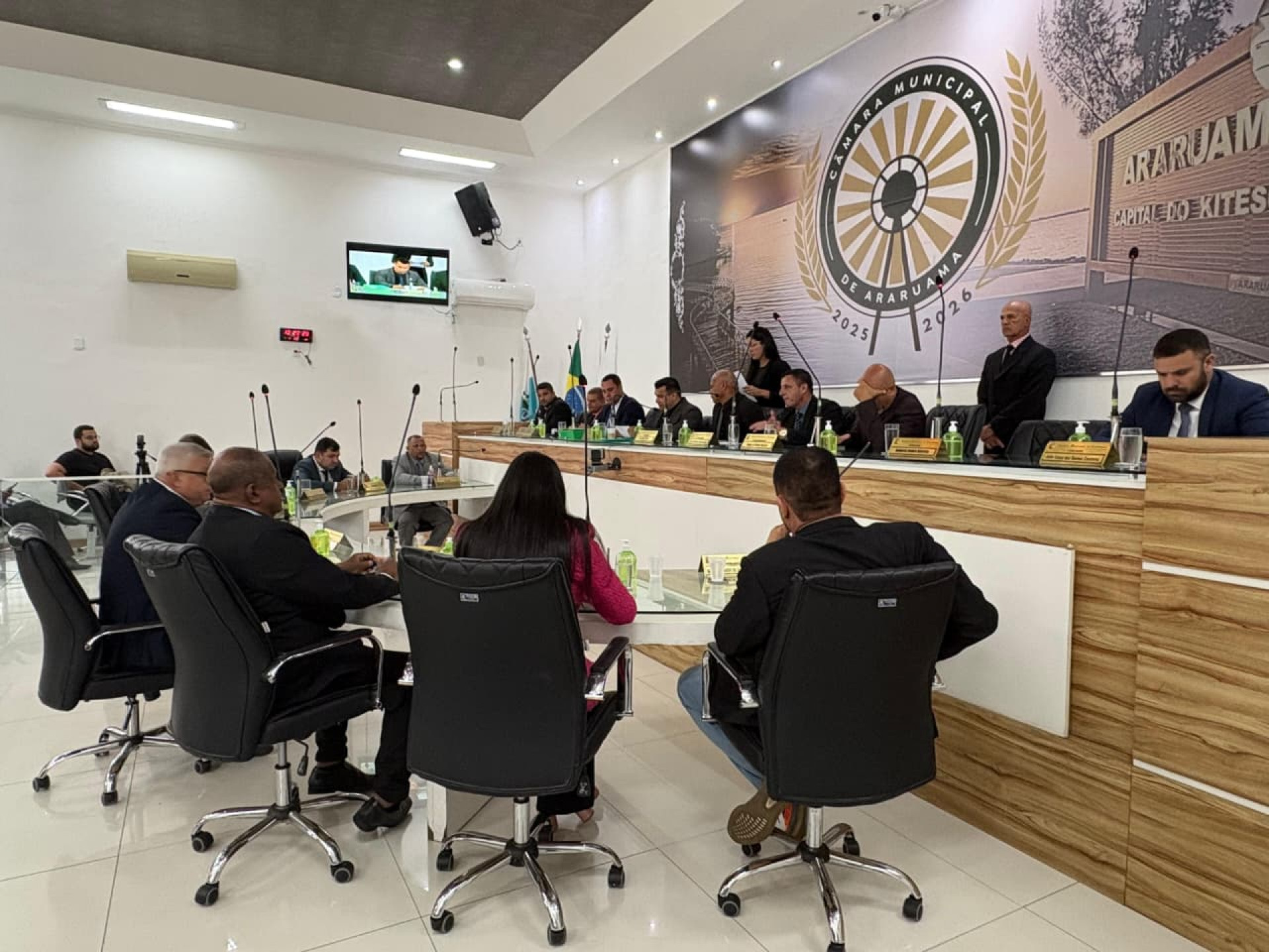 Votação na Câmara Municipal - Ascom da Câmara Municipal