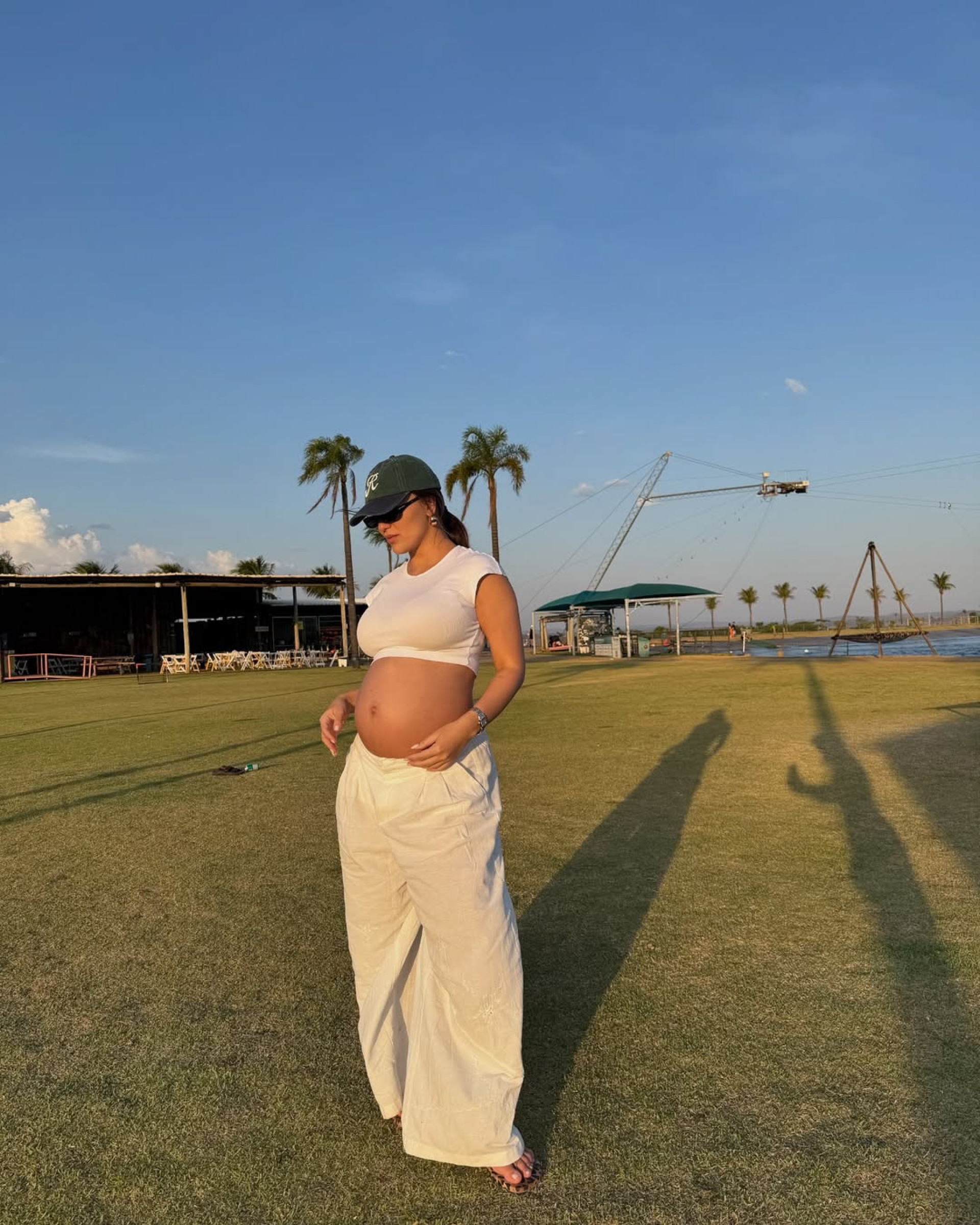 Rafa Kalimann exibe barrigão de gravidez - Reprodução / Instagram