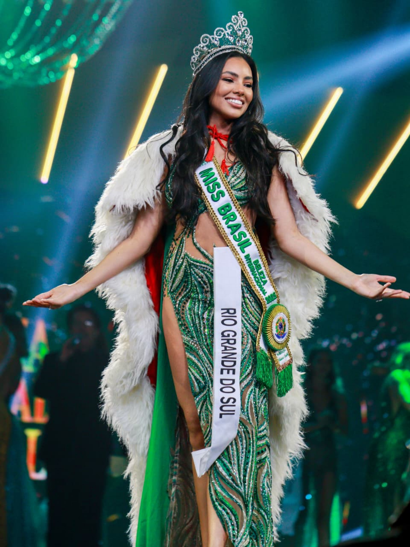 A maravilhosa Loraine Lumatelli - Divulga&ccedil;&atilde;o/Oficial Miss Brasil Beleza Universal
