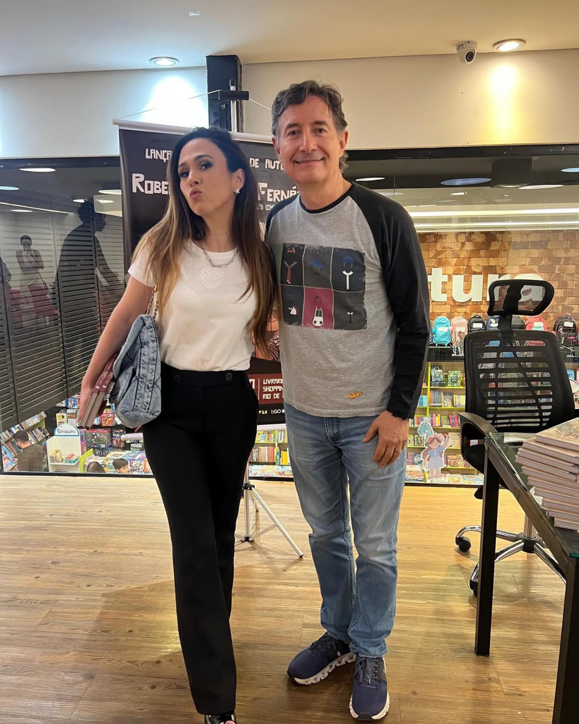 Tatá Werneck conheceu o filho de Roberto Gómez Bolaños
- Reprodução/Instagram