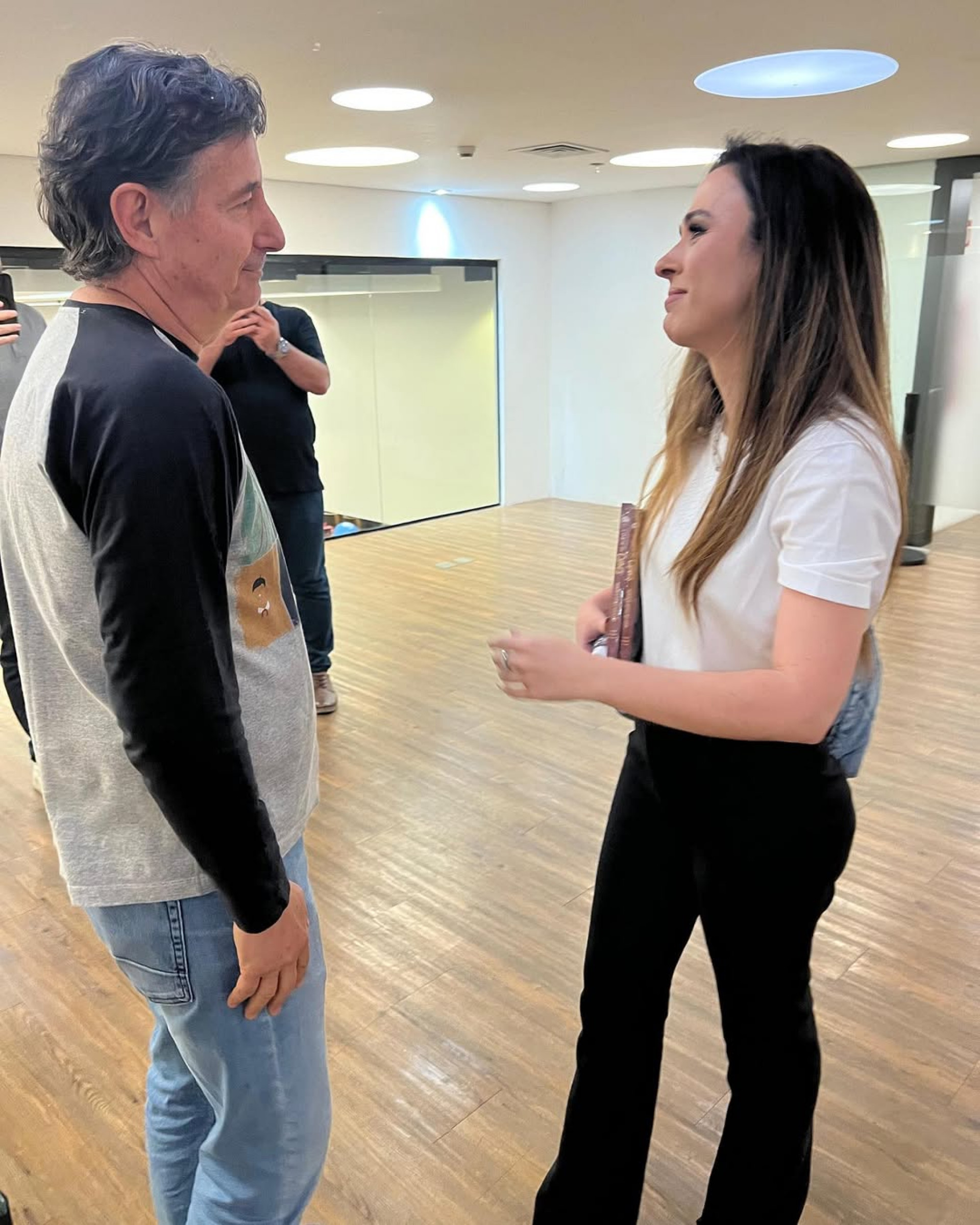 Roberto Gómez Fernández e Tatá Werneck
- Reprodução/Instagram