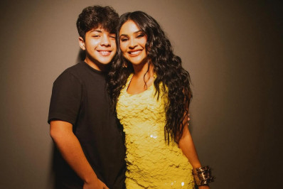 Mileide Mihaile celebra vida do filho depois da retirada de tumor