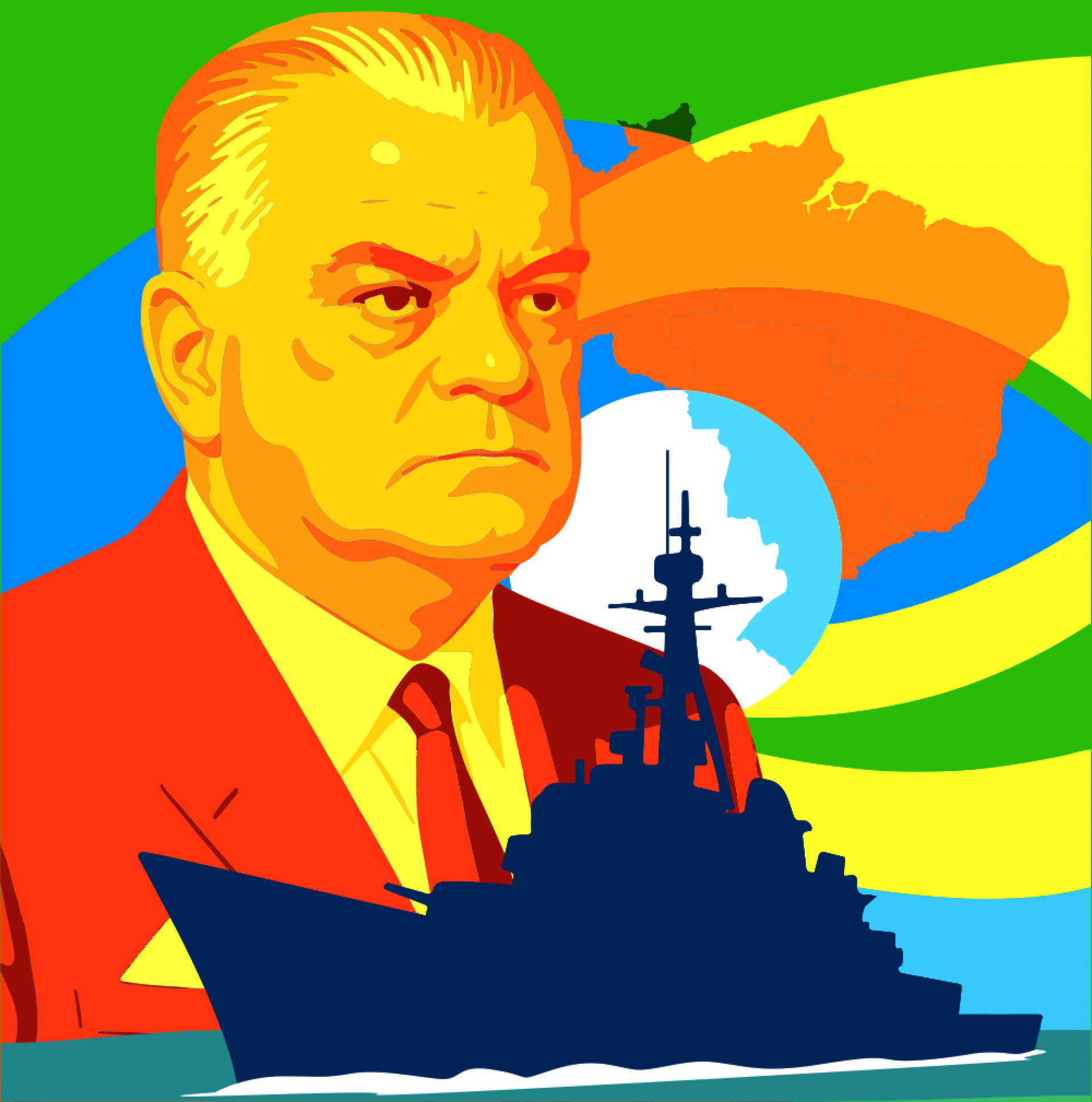 "Sua casa, na Lagoa, no Rio de Janeiro, foi uma escola de civismo para mim e os companheiros de jornada, em contato com oficiais generais das tr&ecirc;s armas, muitos na reserva, mas ativos no compromisso inalien&aacute;vel com o Brasil"