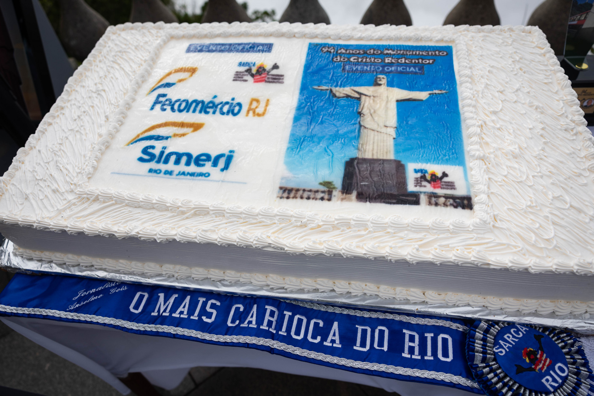 Cristo Redentor celebrou 94 anos com missas e homenagem a Renato Aragão - Juliana Abrantes / Divulgação Santuário Cristo Redentor