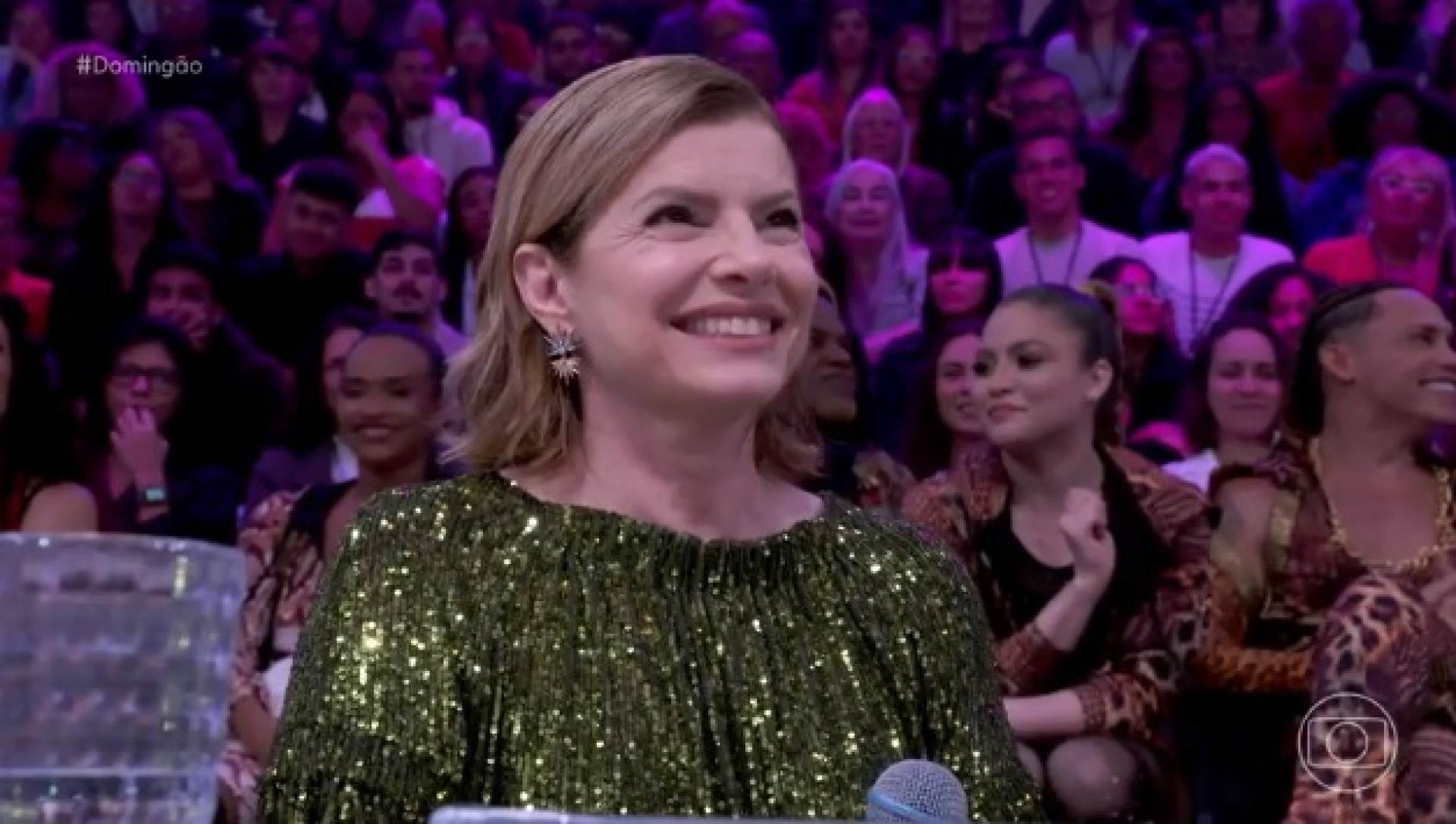 Debora Bloch participou do programa 'Domingão com Huck' - Reprodução de Vídeo/X