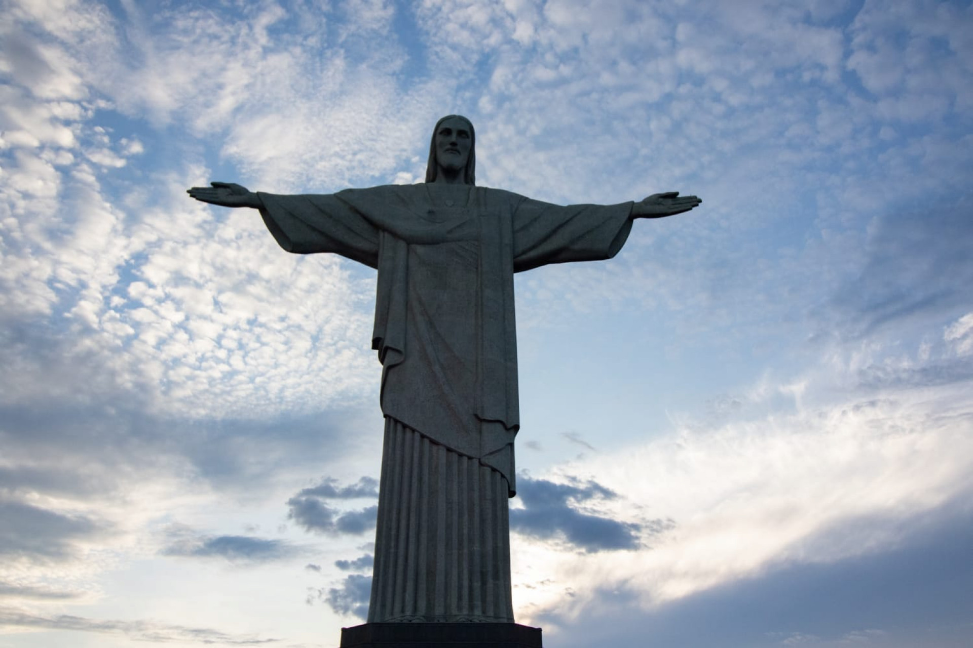 Cristo Redentor completou 94 anos com diversas comemorações - Érica Martin / Agência O Dia