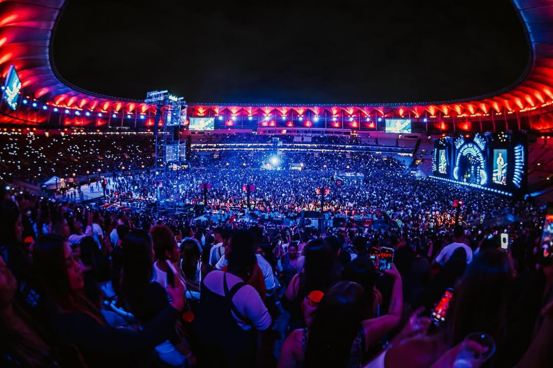 Sorriso Maroto lota Maracanã com último show da turnê 'Sorriso Maroto - As Antigas' no Rio - Reprodução / Instagram
