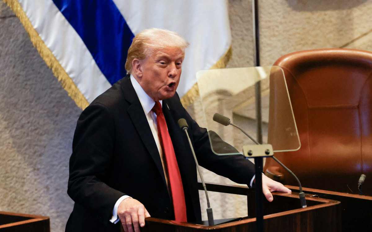 Trump comentou que Israel venceu tudo o que pode ser conquistado pela força das armas