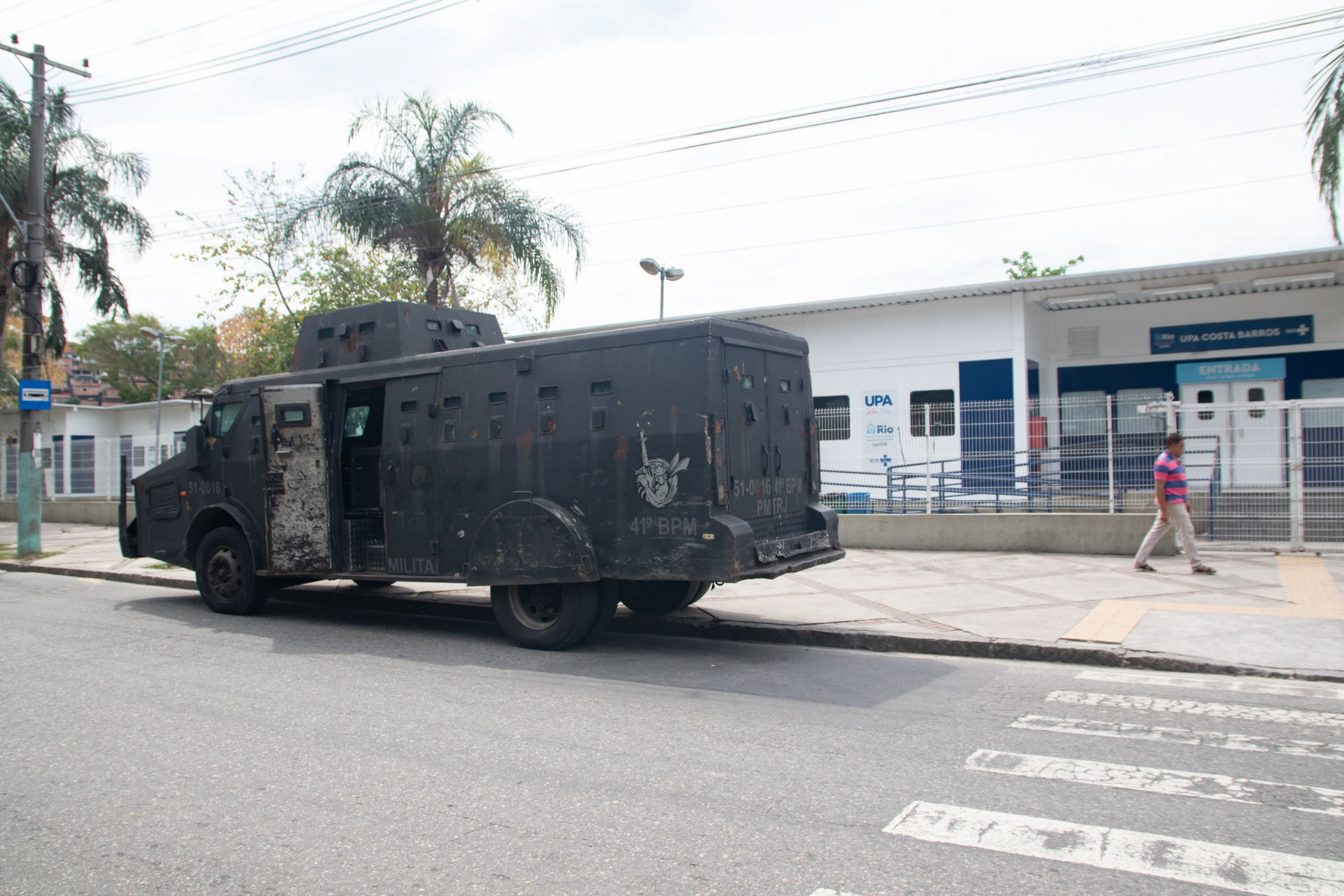 Comando da PM determinou refor&ccedil;o policial no entorno da UPA de Costa Barros por tempo indeterminado  - Arquivo/ &Eacute;rica Martin/Ag&ecirc;ncia O Dia