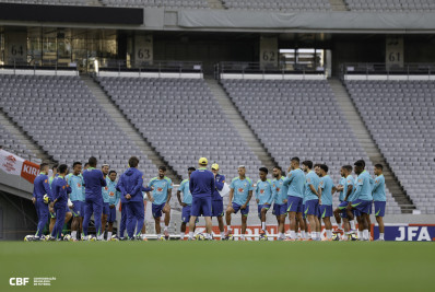 Seleção deve ter muitas mudanças para o amistoso com o Japão