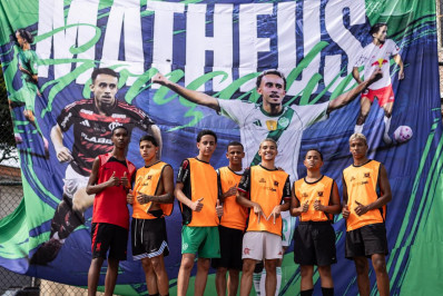 Matheus Gonçalves promove evento solidário em Bangu e reúne mais de 500 crianças