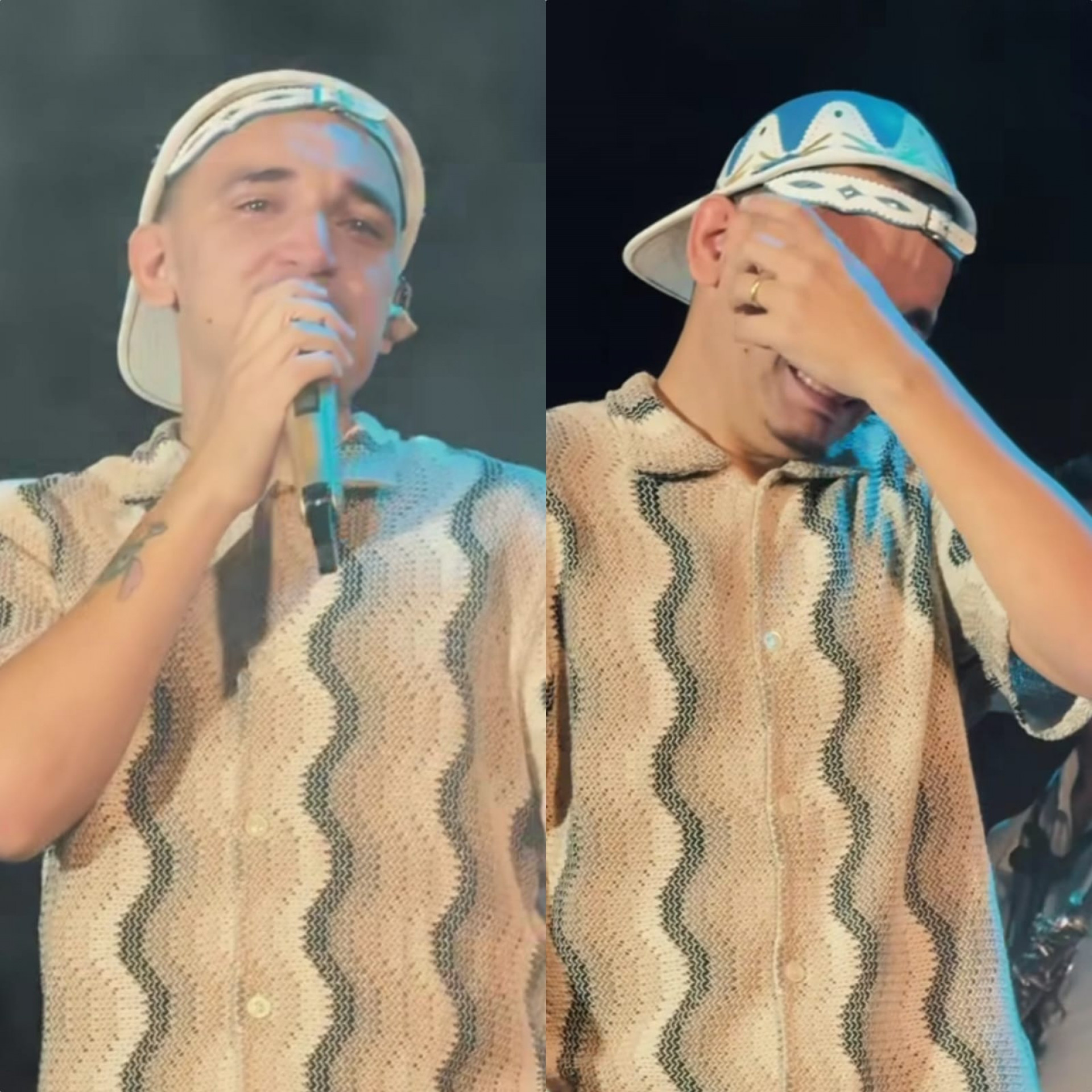 Vídeo! João Gomes chora ao reencontrar professora em plateia de show - Reprodução de vídeo / Instagram