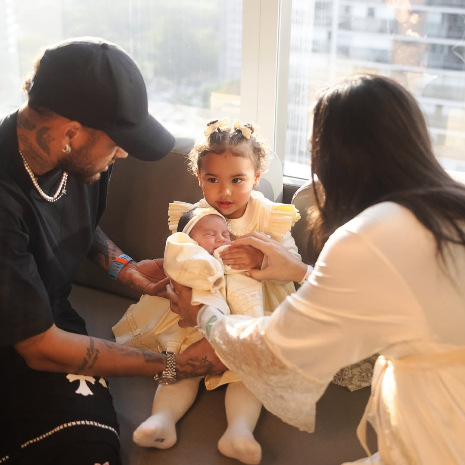 Neymar Jr. e Bruna Biancardi são pais de Mavie e Mel  - Reprodução/Instagram 