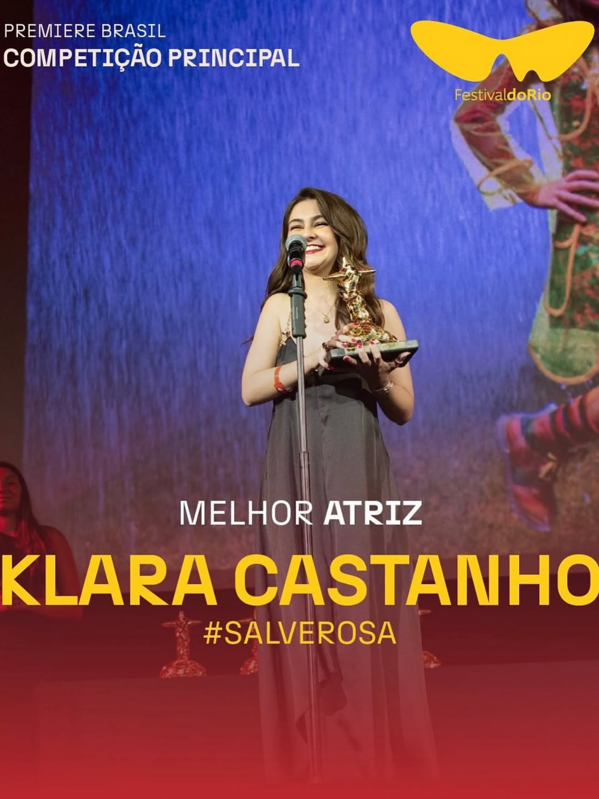 Klara Castanho venceu prêmio de Melhor Atriz no Festival do Rio  - Reprodução/Instagram 