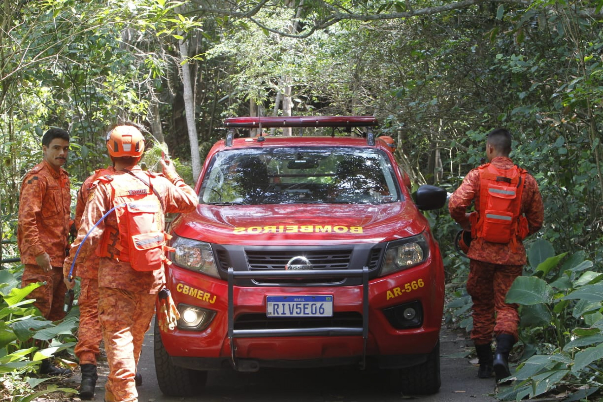 Corpo de Bombeiros busca por idoso que desapareceu na trilha do Pão de Açúcar - Reginaldo Pimenta / Agência O Dia