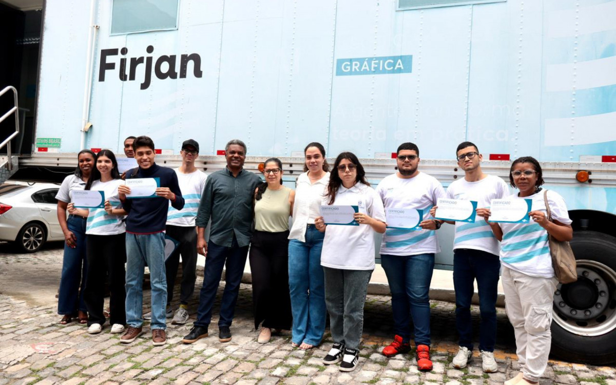 Onze alunos foram certificados pela dedicação ao longo de três meses de curso