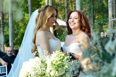 Mari Fernandez se casa com Julia Ribeiro em São Paulo