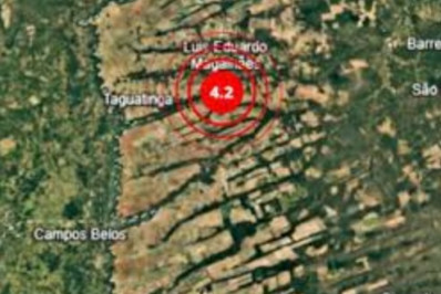 Tremor de terra registrado na Bahia é sentido também por moradores do Tocantins