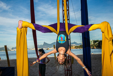Projeto une acrobacia e arte para ressignificar traumas e dores