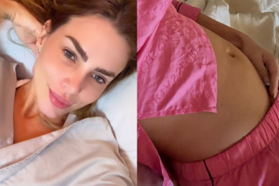 Erika Schneider mostra barriga inchada após congelar óvulos