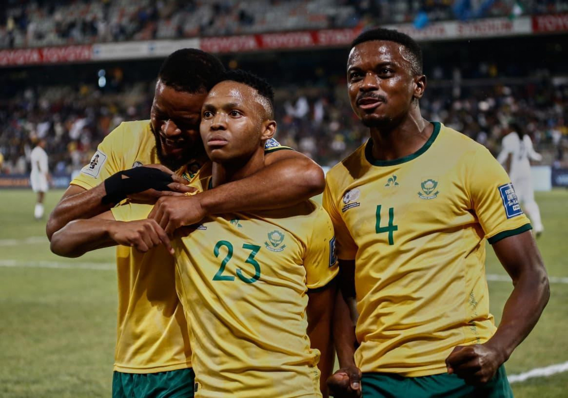 África do Sul vence o Grupo C das Eliminatórias Africanas e se classifica para a Copa do Mundo - Reprodução / X