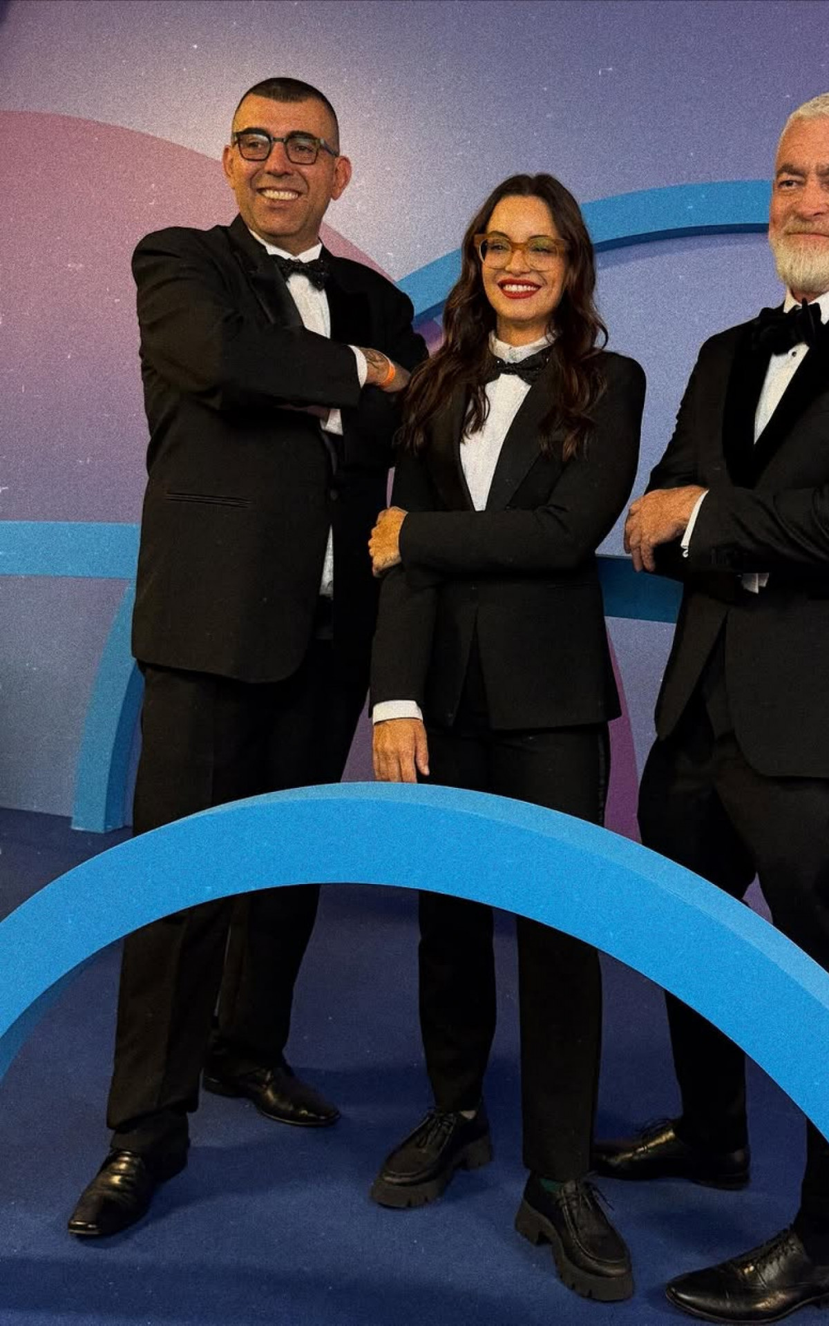  Jefferson Rueda, Renata Vanzetto e Alex Atala
 - Reprodução/Instagram