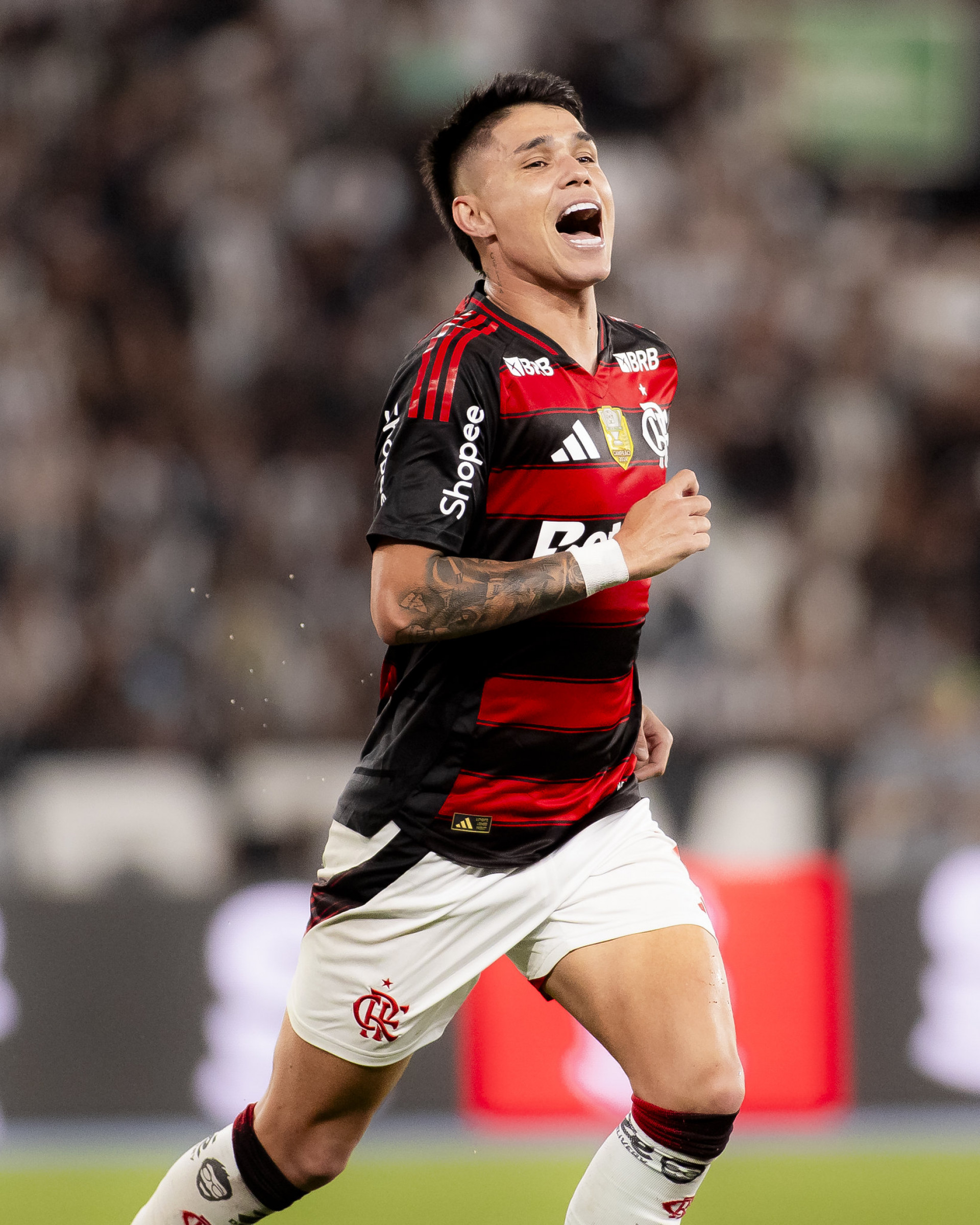 Comemoração de Luiz Araújo - Adriano Fontes/Flamengo