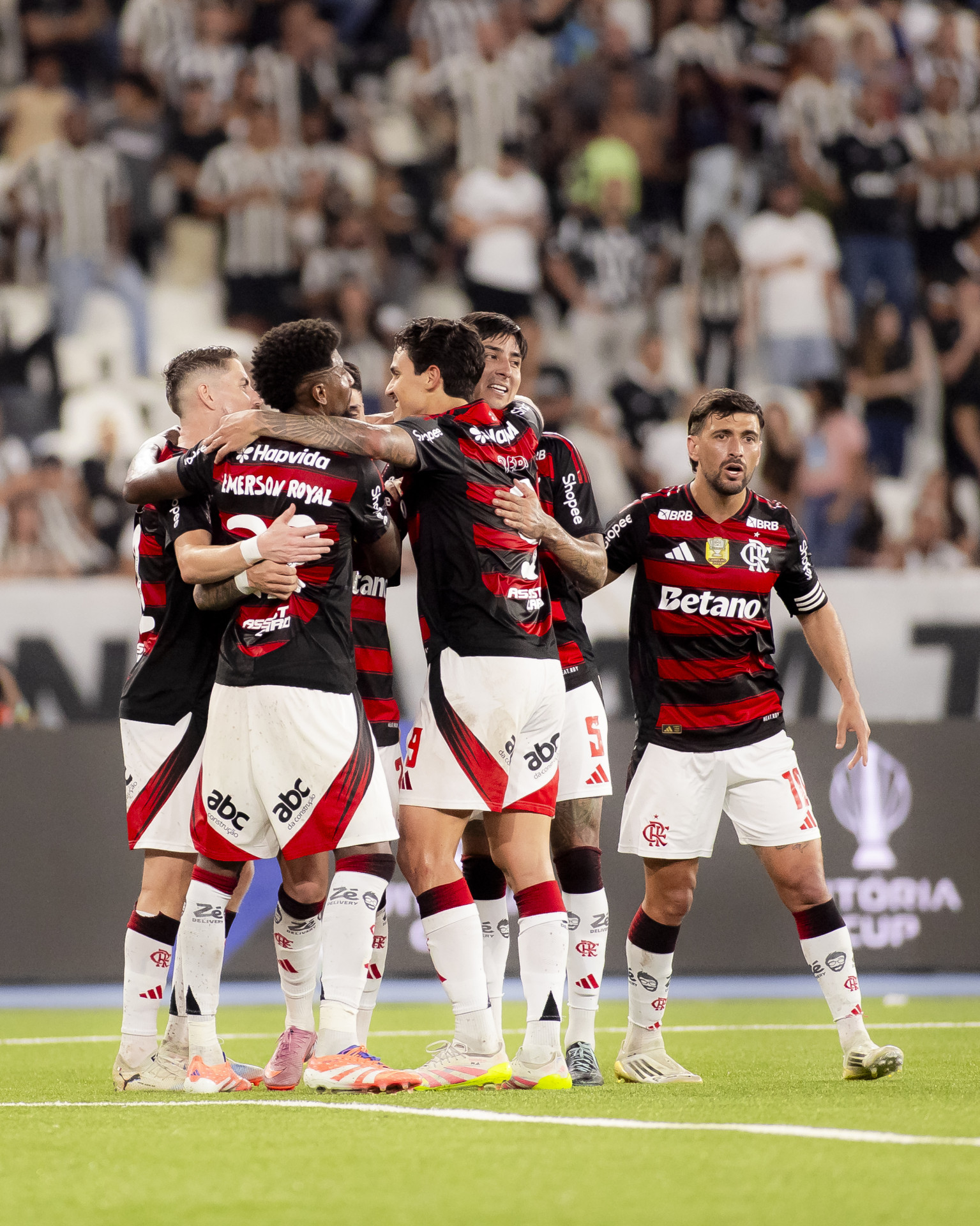 BOTAFOGO X FLAMENGO - CAMPEONATO BRASILEIRO - ESTÁDIO NILTON SANTOS - 15-10-2025 - Adriano Fontes/Flamengo