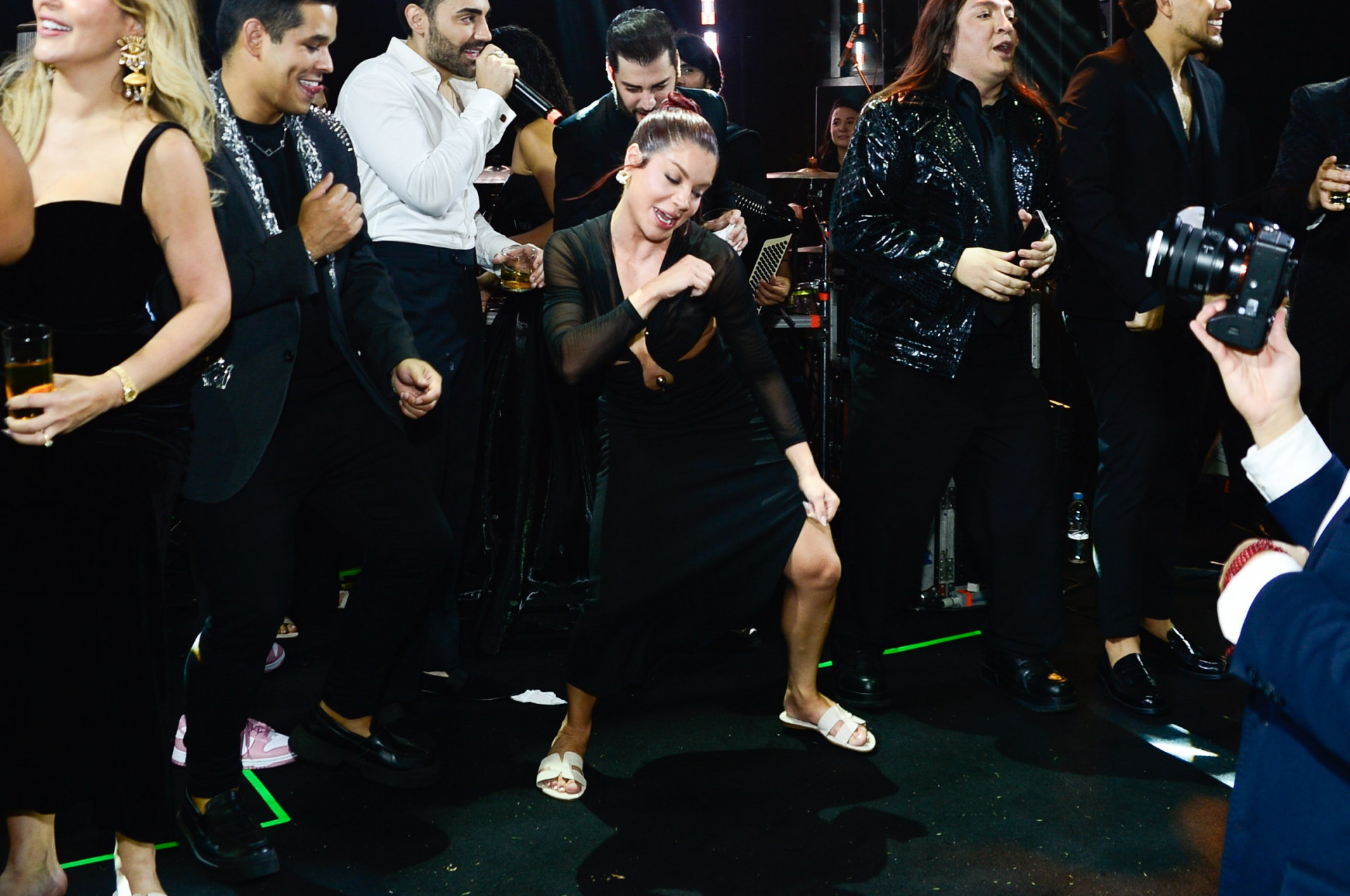 Convidados sobem ao palco - Eduardo Martins/Brazil News