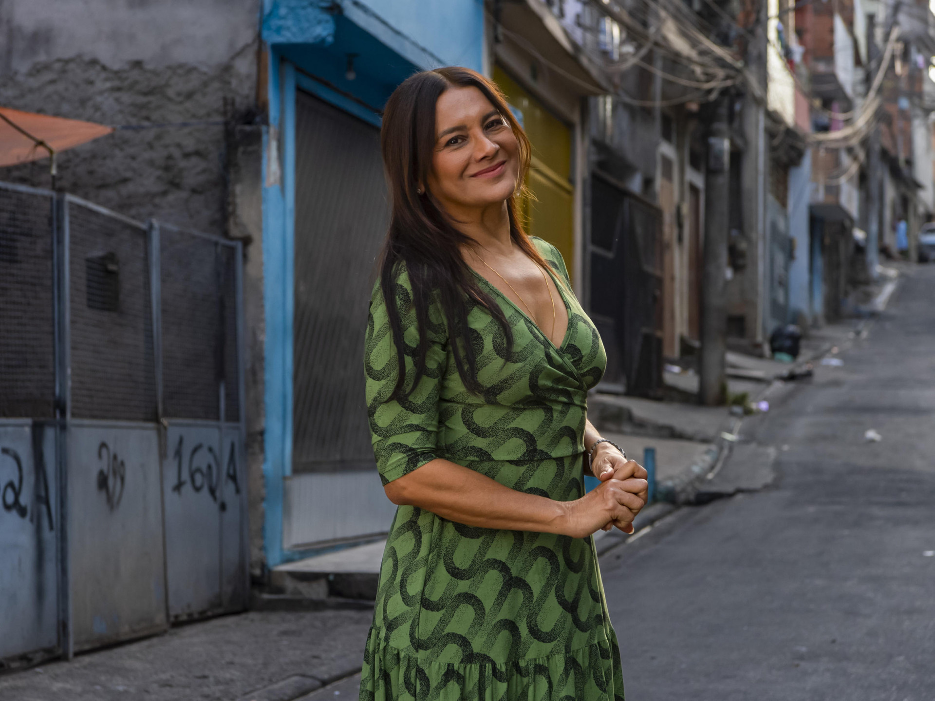 Dira Paes interpreta Lígia em 'Três Graças' - TV Globo/ Estevam Avellar