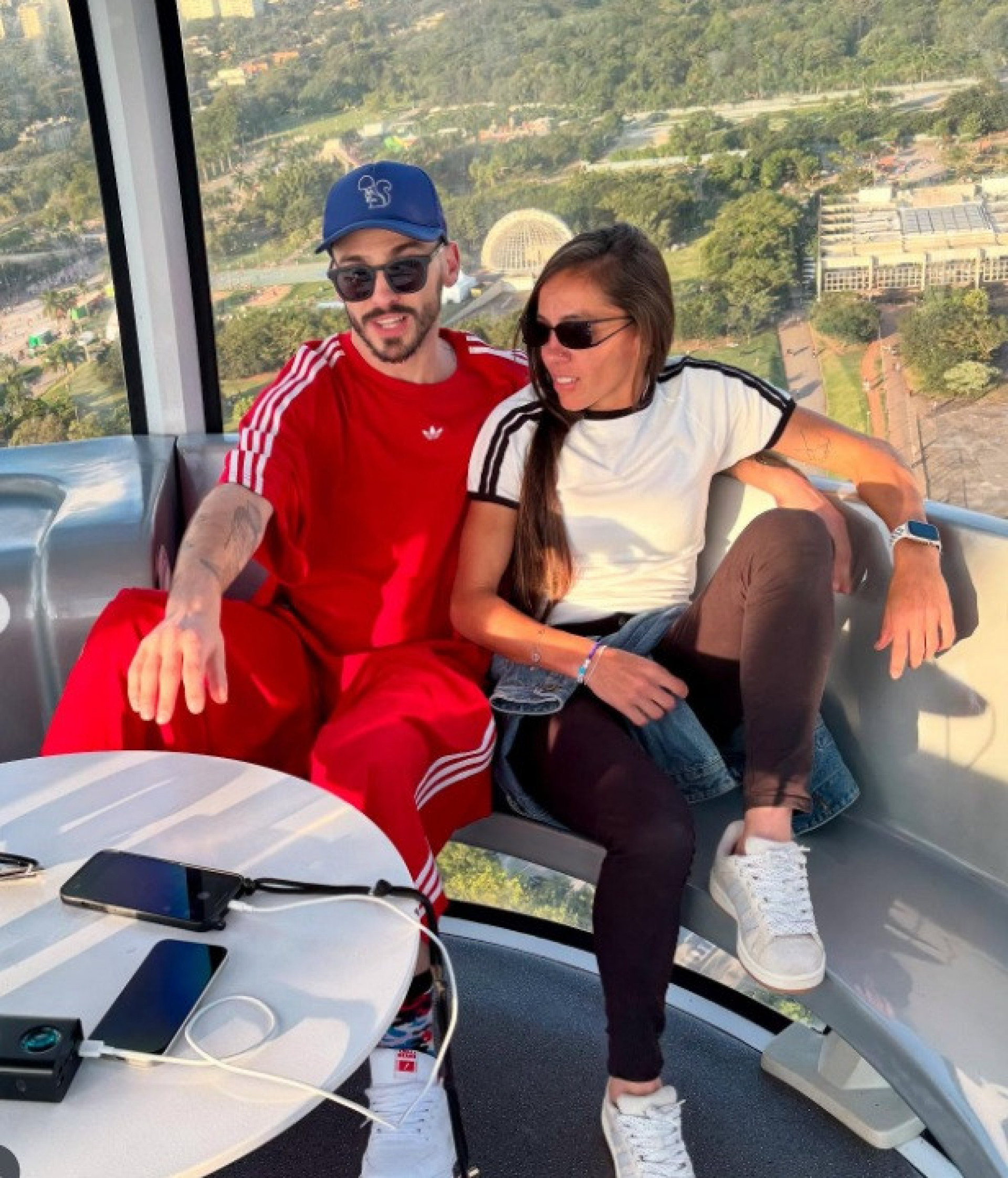 Felipe Selau e Priscila juntos - Reprodução/Instagram