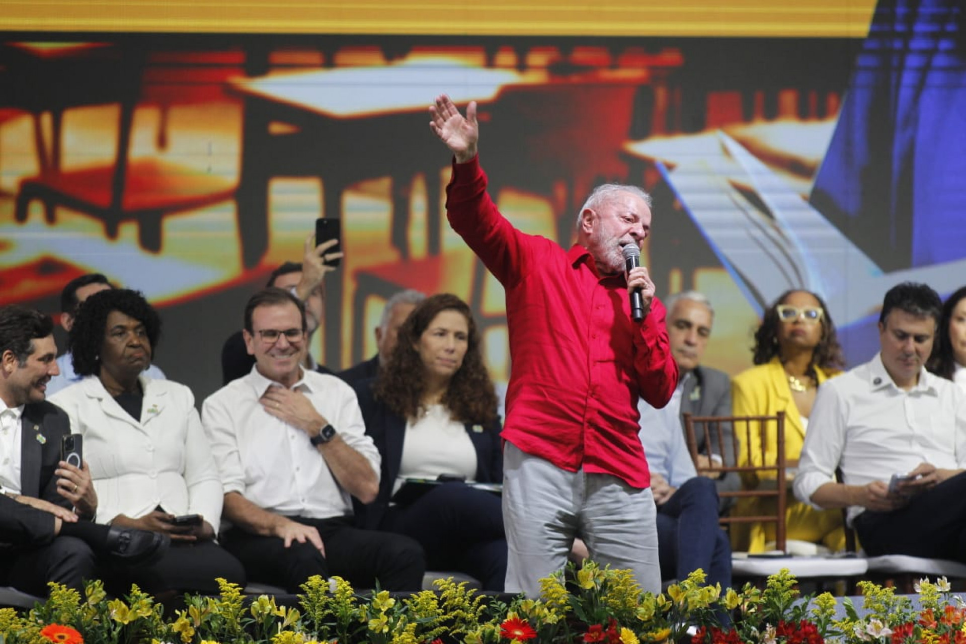 Presidente Lula discursa durante evento de Dia dos Professores - Reginaldo Pimenta / Agência O Dia