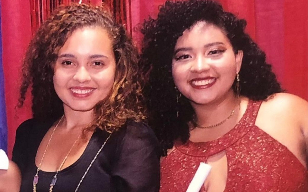 Brenda Melo tenta sempre apoiar e orientar a irm&atilde; na trajet&oacute;ria at&eacute; a aprova&ccedil;&atilde;o em Medicina - Arquivo pessoal