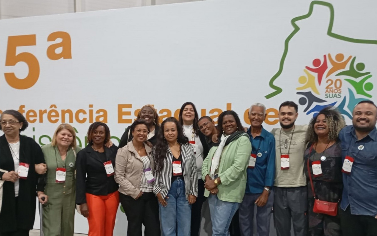  O município foi representado por uma comitiva de 12 delegados