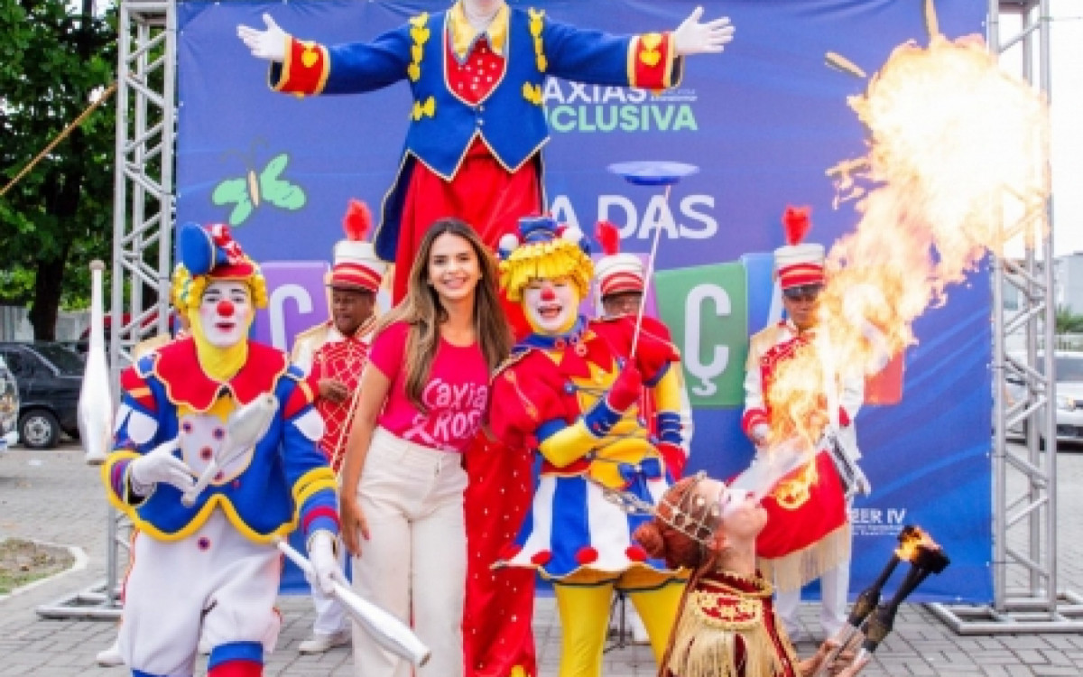 CER IV, em Caxias, celebra Dia das Crianças com festa e brincadeiras