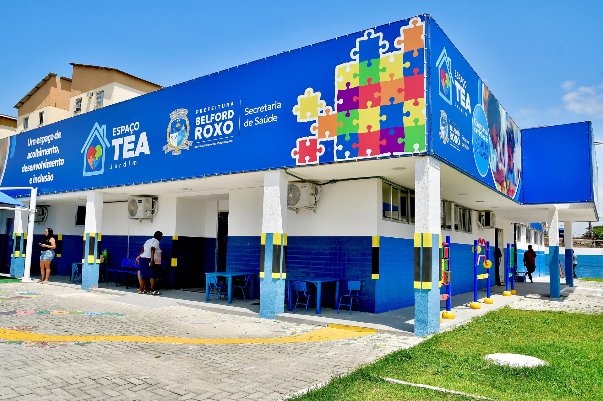 O TEA Jardim, no parque Amorim, tem a previsão de fazer 800 atendimentos por mês

 - Jeovani Campos / PMBR