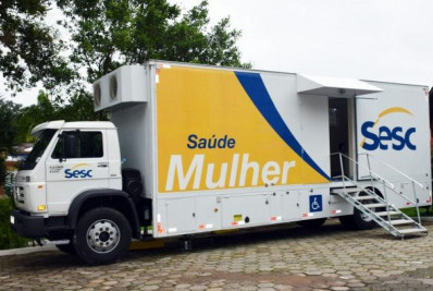 Unidades Móvel SESC Saúde Mulher oferece exames gratuitos em Duas Barras