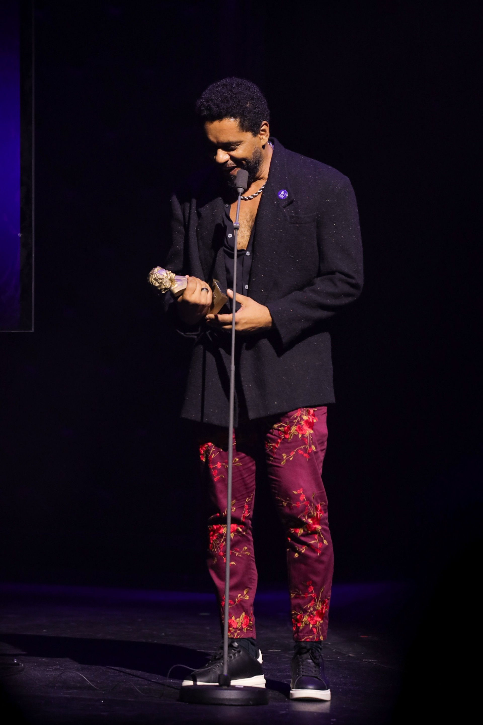 César Mello ganha o prêmio de Melhor Ator em Musicais - Lucas Ramos/Brazil News