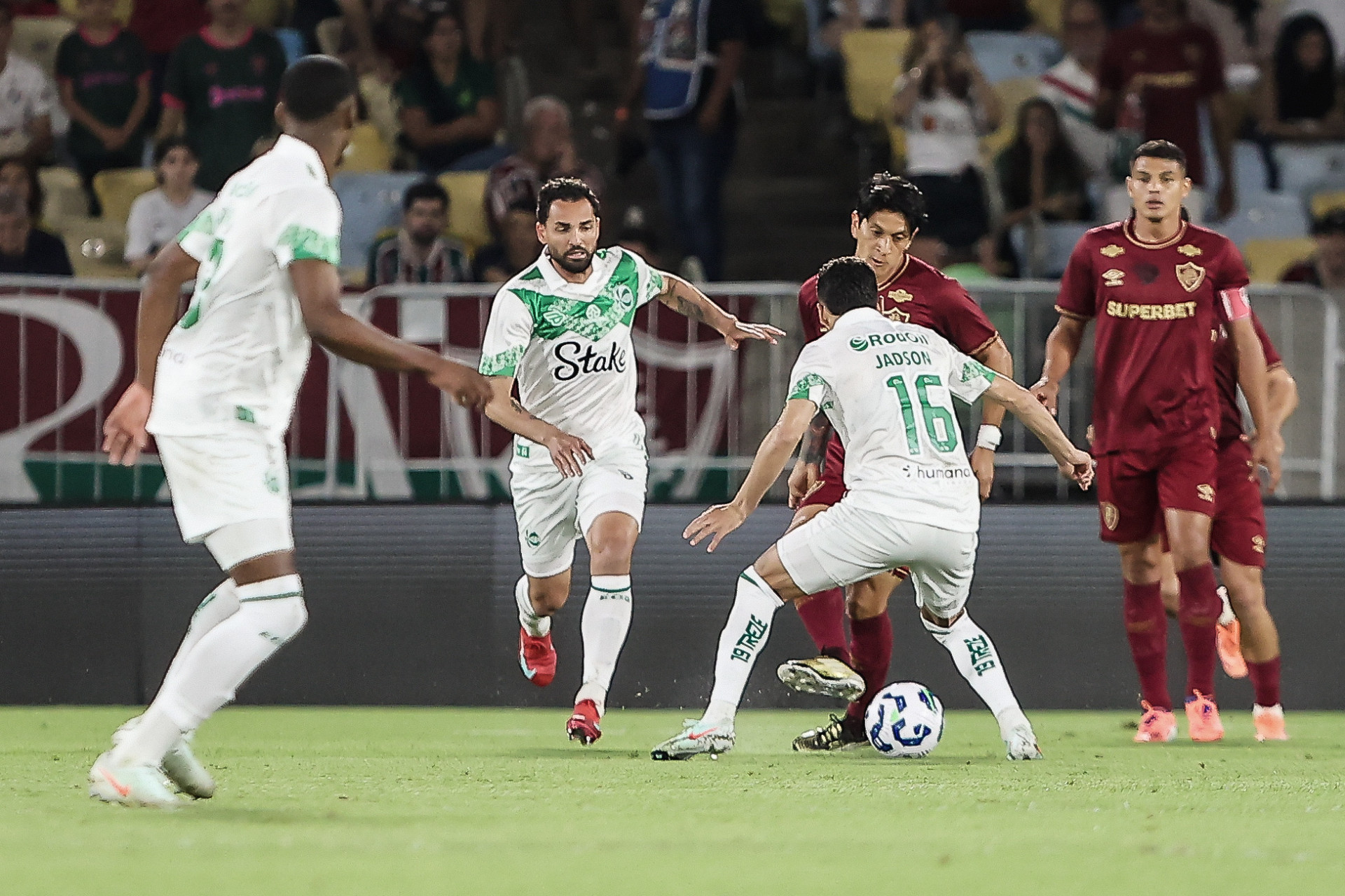 Cano. Fluminense enfrentou o Juventude, nesta quinta-feira (16), no Maracanã, pela 28ª rodada do Brasileirão - Lucas Merçon/Fluminense FC