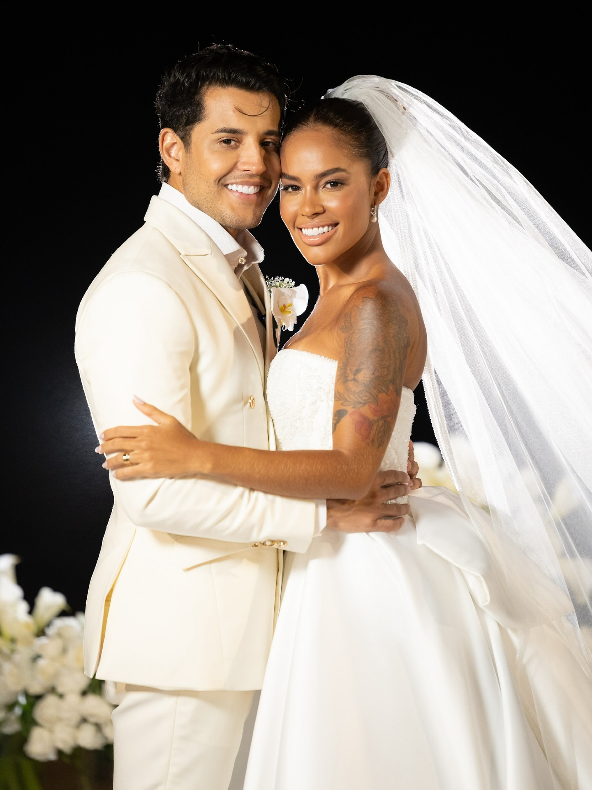 Kevi Jonny se casa com Sthefane Matos em cerimônia litoral norte da Bahia - Reprodução / Instagram