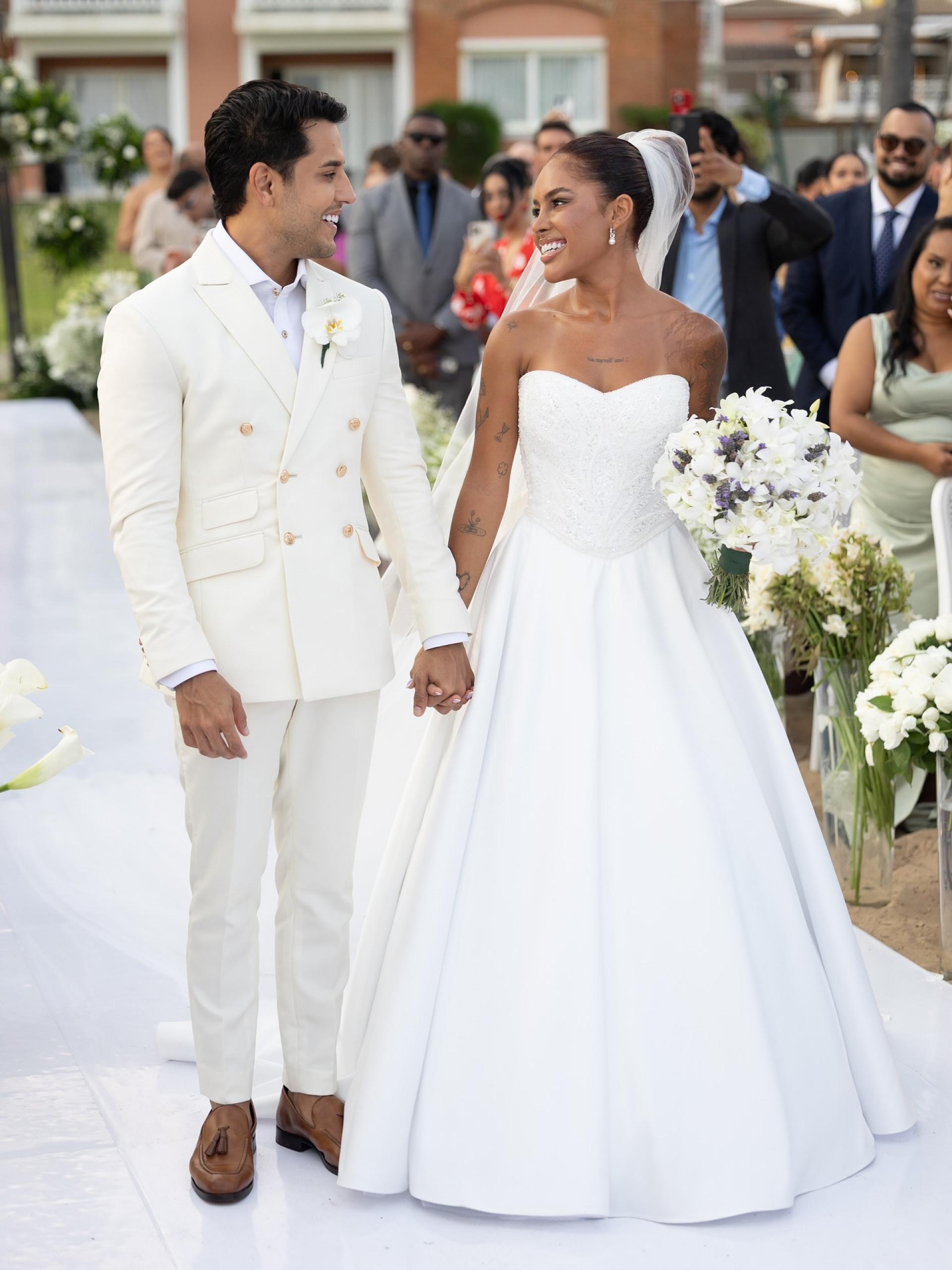 Kevi Jonny se casa com Sthefane Matos no litoral norte da Bahia - Reprodução / Instagram