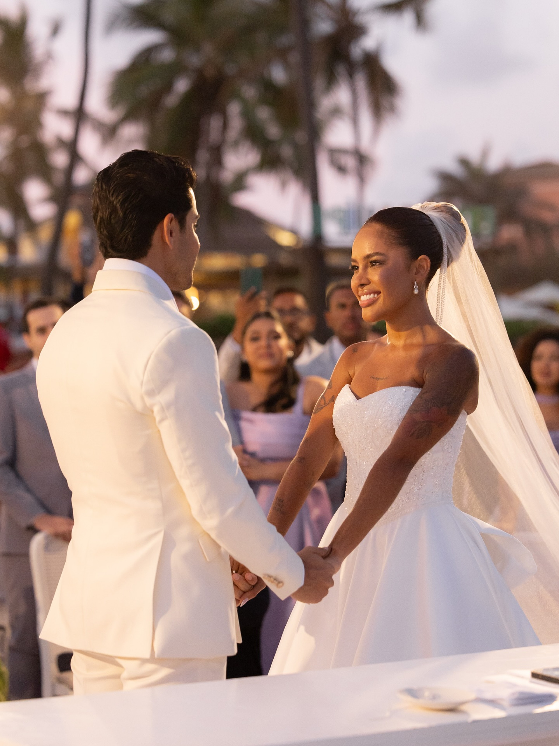 Kevi Jonny e Sthefane Matos se casam em cerimônia no litoral norte da Bahia - Reprodução / Instagram