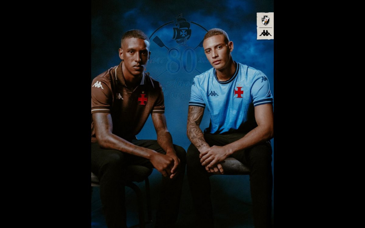 Nova camisa de goleiro do Vasco, em azul