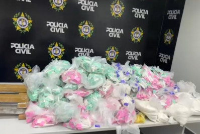 Operação em Rio das Ostras apreende 200 kg de cocaína e causa prejuízo de R$ 15 milhões ao tráfico